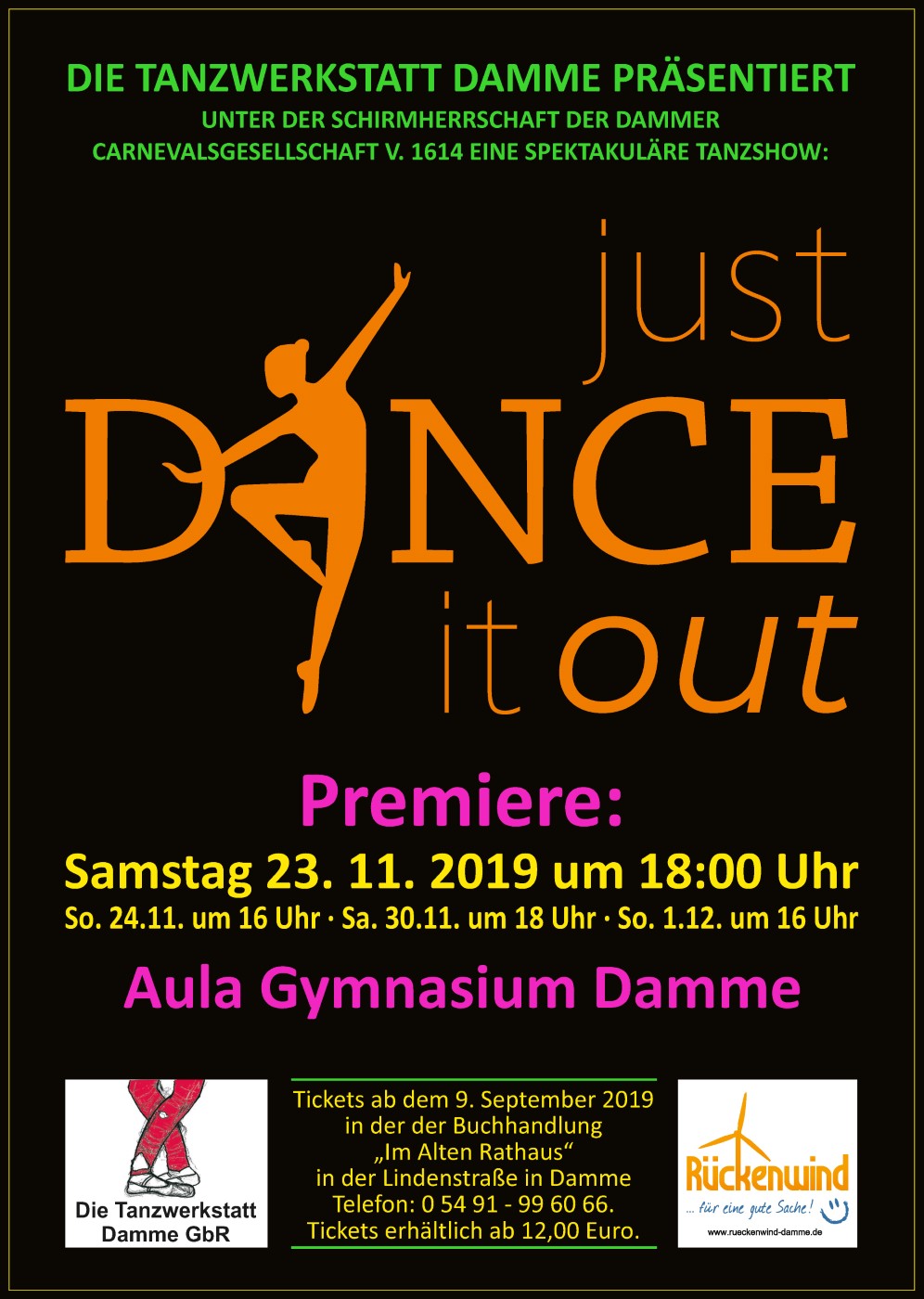 just dance it out plakat